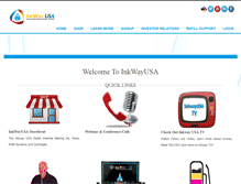 Tablet Screenshot of inkwayusa.com